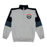 Overwatch 2 Logo Grey Quarter-Zip Sweatshirt