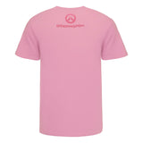 Overwatch D.Va Pink Pixel T-Shirt - Back View
