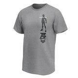Overwatch 2 Tracer Charcoal Grey T-Shirt - Front View
