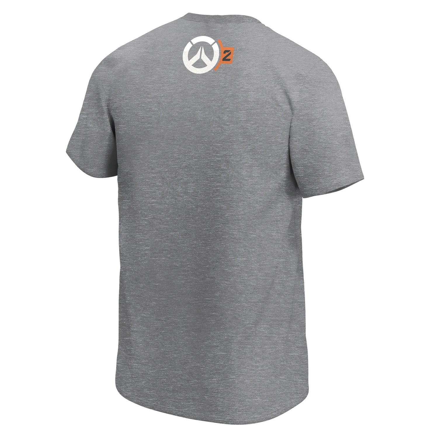 Overwatch 2 Tracer Charcoal Grey T-Shirt - Back View