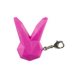 Overwatch D.Va J!NX 3D Bunny Charm in Pink - Front View