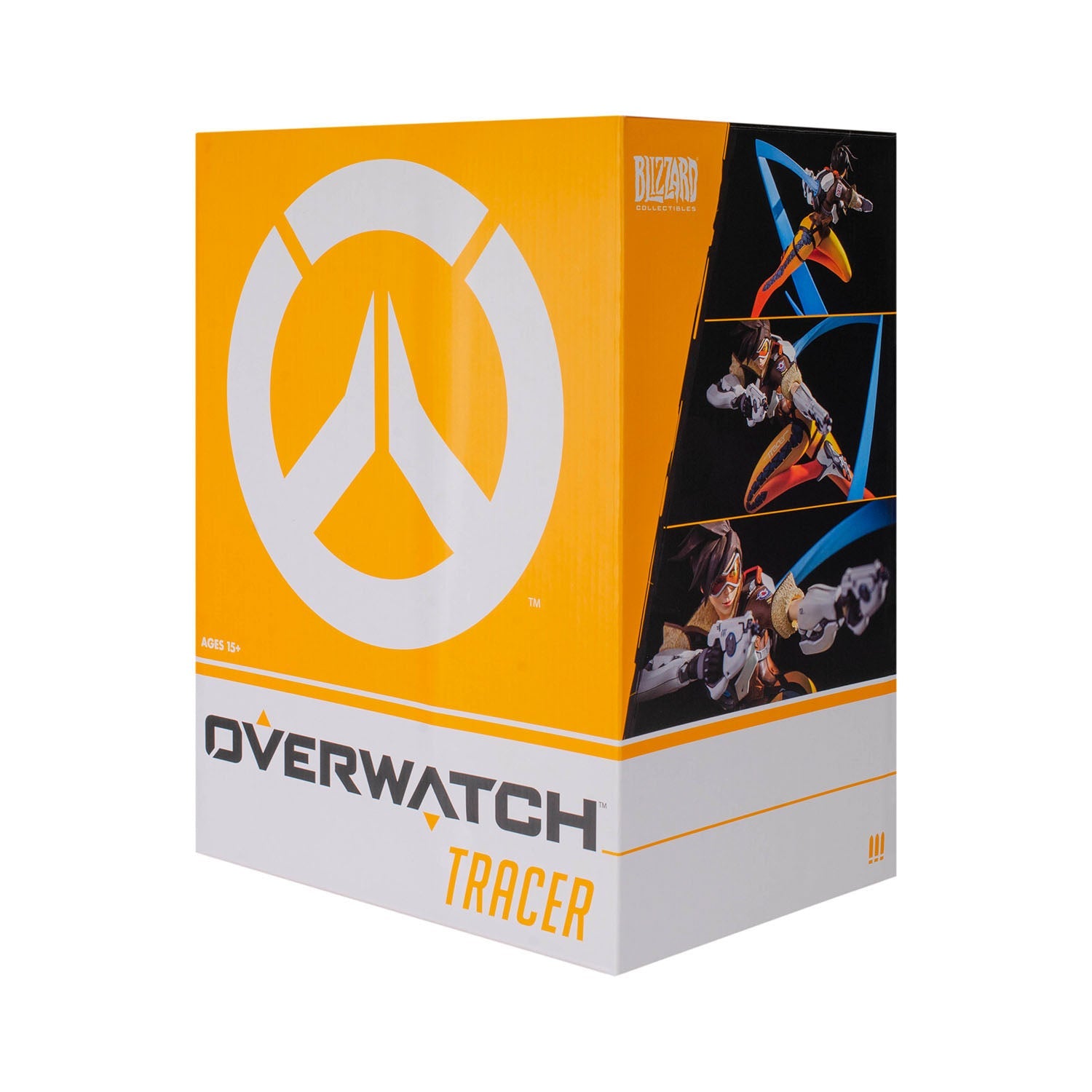 Overwatch Tracer 27cm Premium Statue in Orange - Front Box View