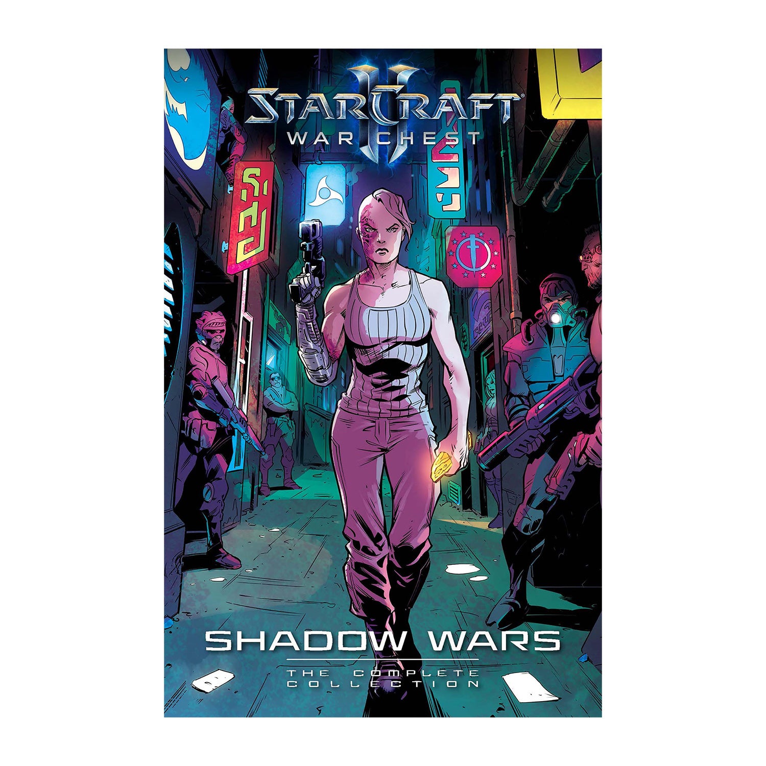 StarCraft WarChest Shadow Wars: The Complete Comic Collection - Front View