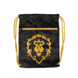 World of Warcraft J!NX Alliance Loot Bag in Black - Front Flat View