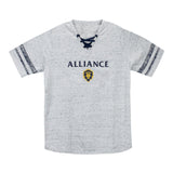 World of Warcraft Alliance Logo Women's Grey T-Shirt - Front View