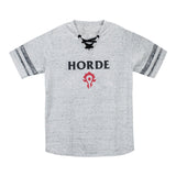 World of Warcraft Horde Logo Women's Grey T-Shirt - Front View