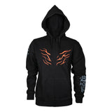 World of Warcraft J!NX Black Shadowlands King No More Full Zip Hoodie - Front View
