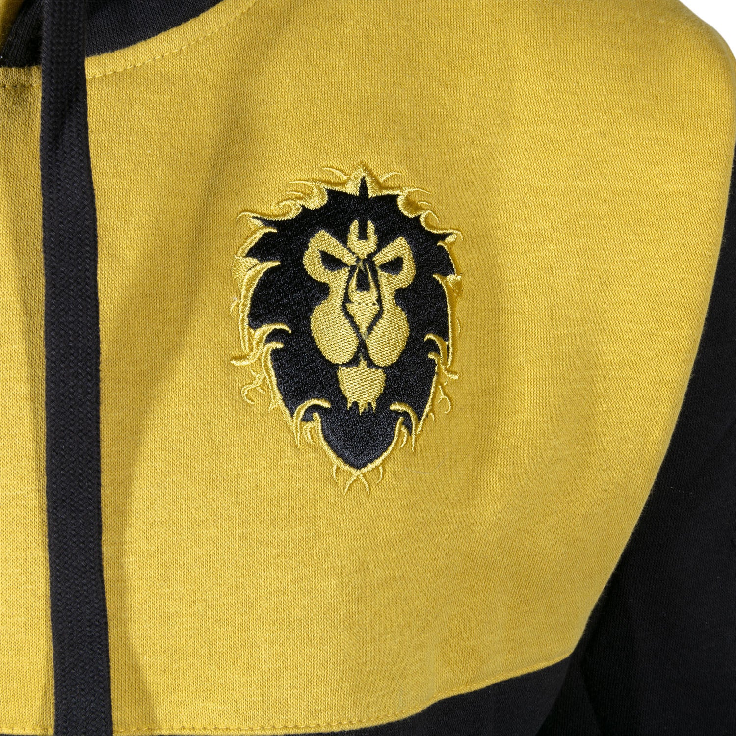World of Warcraft J!NX Gold Alliance To The End Hoodie - Zoom View