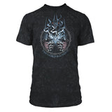 World of Warcraft J!NX The World is a Prison Black Washed T-Shirt - Front View