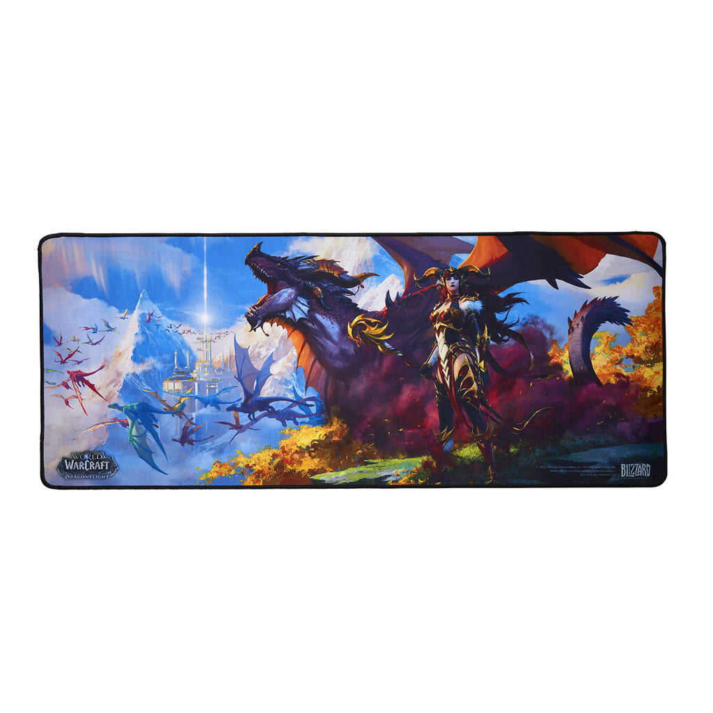 World of Warcraft Dragonflight Gaming Desk Mat Blizzard Gear Store UK