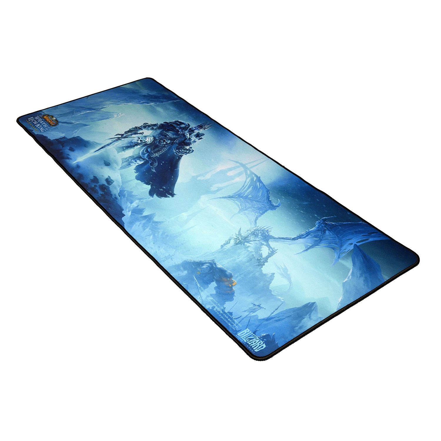 World of Warcraft Classic Wrath of the Lich King Gaming Desk Mat - Left View