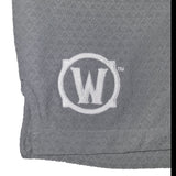 World of Warcraft POINT3 Grey Shorts - Close Up Logo View