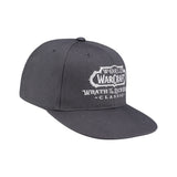 World of Warcraft Wrath of the Lich King Grey Flatbill Snapback Hat - Right Side View