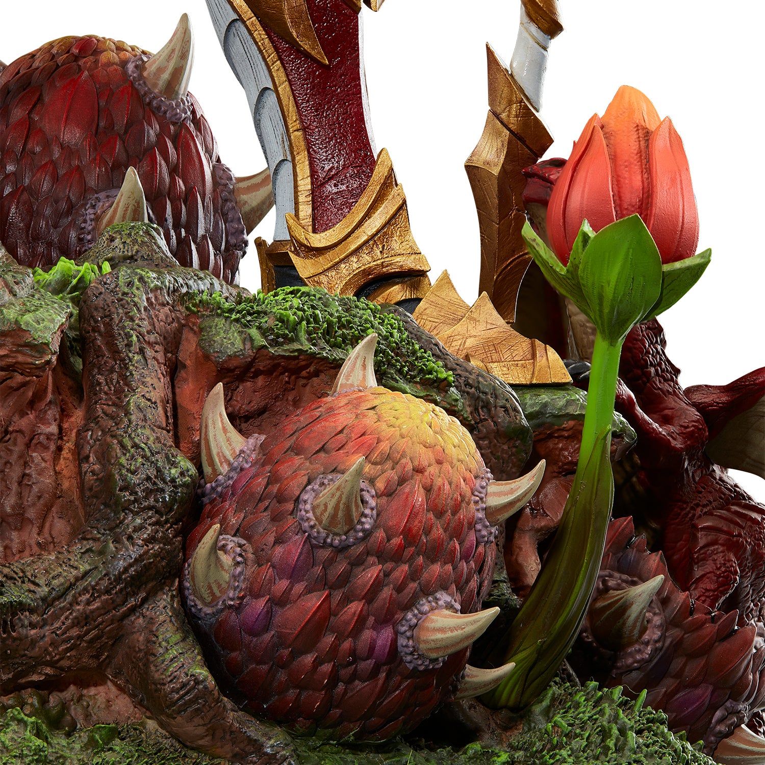 World of Warcraft Alexstrasza 52cm Statue - Dragon Egg Details