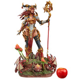 World of Warcraft Alexstrasza 20in Statue - Front Side View with an apple for scale