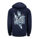 World of Warcraft Lich King J!NX Blue Scourge Hoodie - Back View