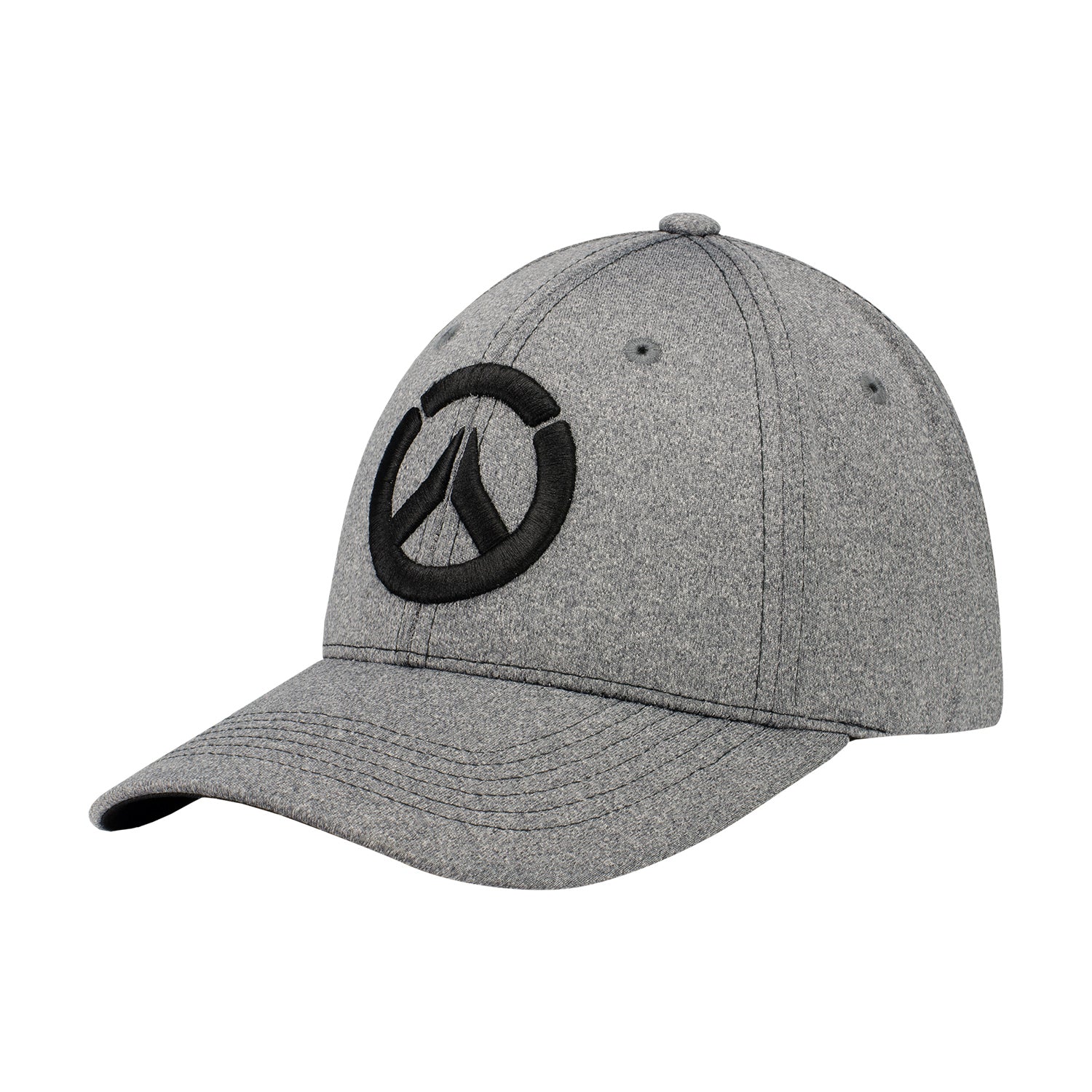 Overwatch Grey Performance Hat - Left Front Side View